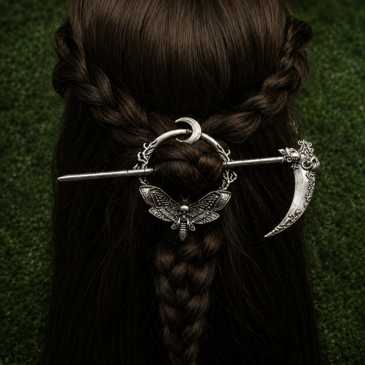 Nightwing Moth Hair Pin
